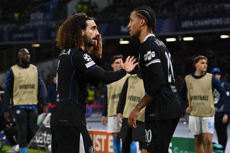 Football. UEFA Champions League. SSC Napoli - Chelsea FC. 05.11.2025