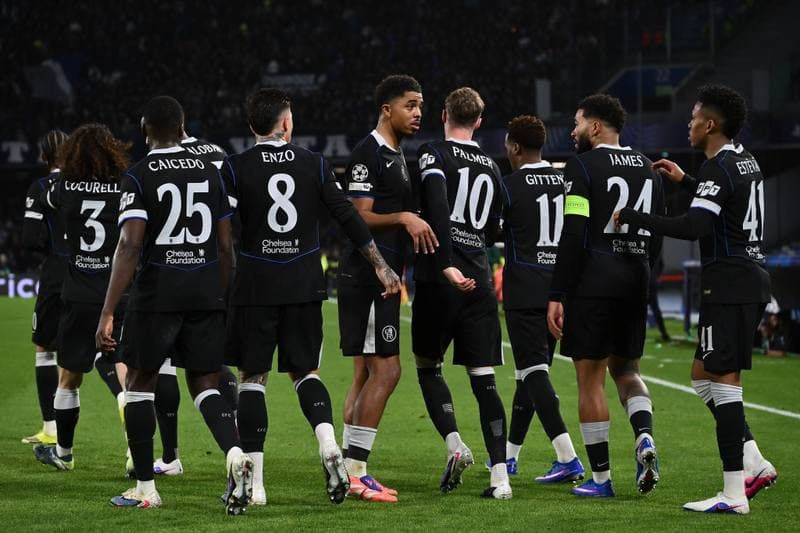 Football. UEFA Champions League. SSC Napoli - Chelsea FC. 05.11.2025