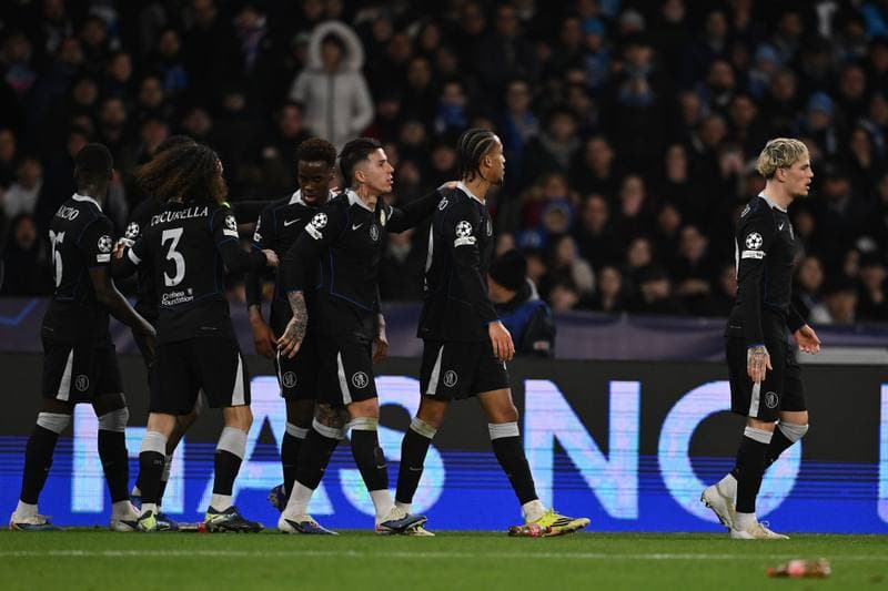 Football. UEFA Champions League. SSC Napoli - Chelsea FC. 05.11.2025