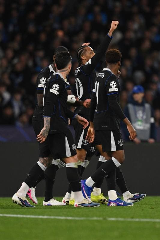 Football. UEFA Champions League. SSC Napoli - Chelsea FC. 05.11.2025