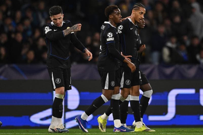 Football. UEFA Champions League. SSC Napoli - Chelsea FC. 05.11.2025
