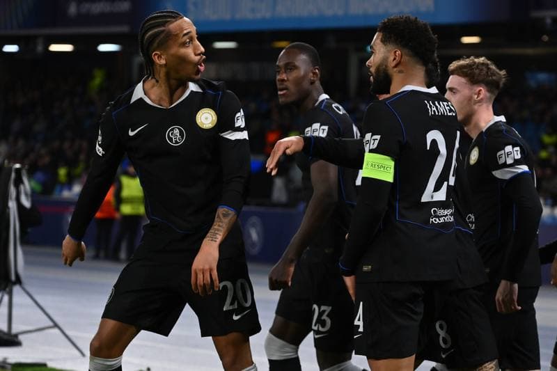 Football. UEFA Champions League. SSC Napoli - Chelsea FC. 05.11.2025
