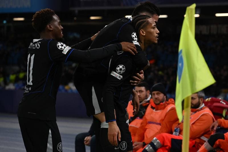 Football. UEFA Champions League. SSC Napoli - Chelsea FC. 05.11.2025
