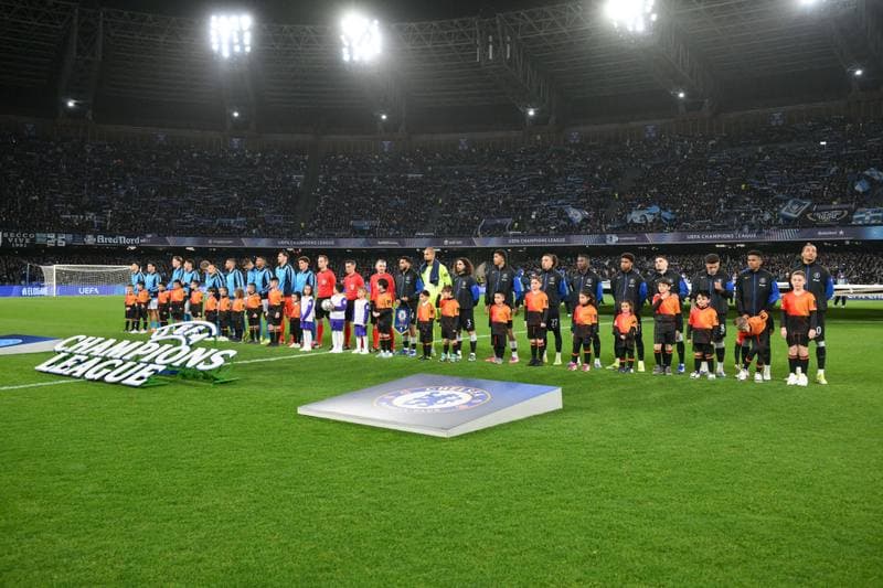 Football. UEFA Champions League. SSC Napoli - Chelsea FC. 05.11.2025