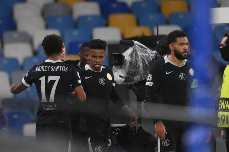 Football. UEFA Champions League. SSC Napoli - Chelsea FC. 05.11.2025