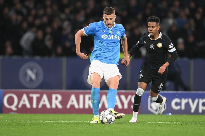Football. UEFA Champions League. SSC Napoli - Chelsea FC. 05.11.2025