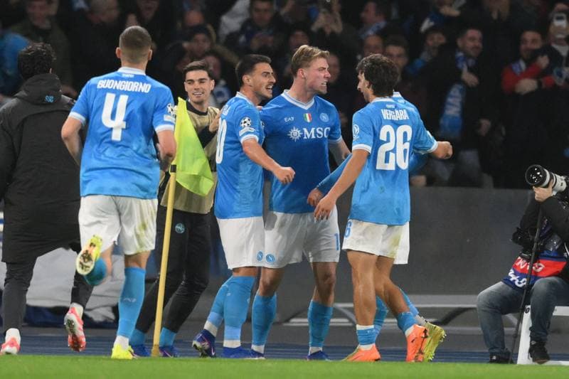 Football. UEFA Champions League. SSC Napoli - Chelsea FC. 05.11.2025