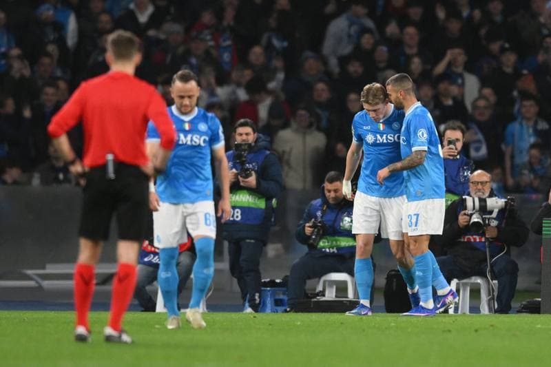 Football. UEFA Champions League. SSC Napoli - Chelsea FC. 05.11.2025