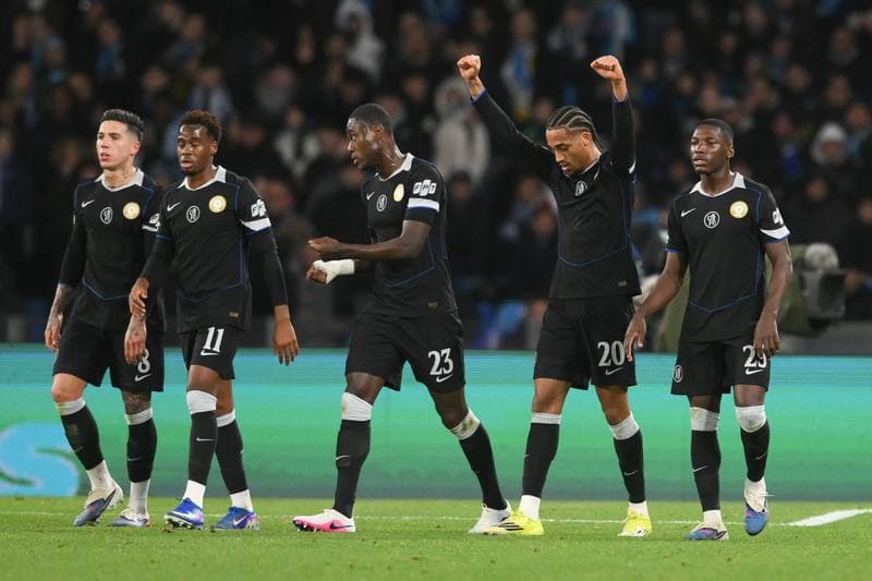Football. UEFA Champions League. SSC Napoli - Chelsea FC. 05.11.2025