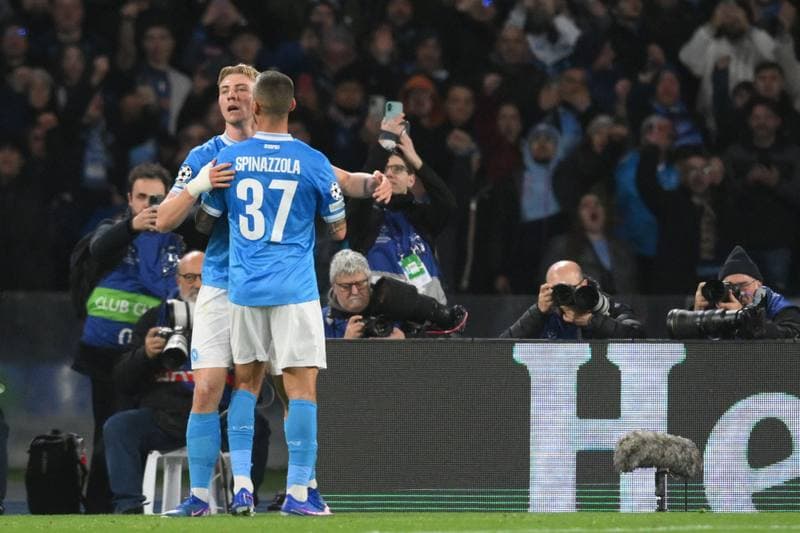 Football. UEFA Champions League. SSC Napoli - Chelsea FC. 05.11.2025