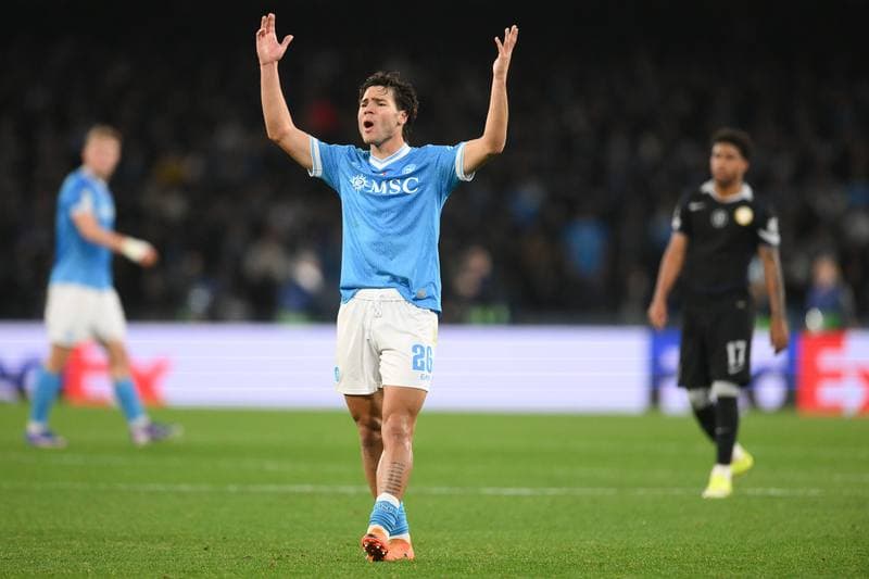 Football. UEFA Champions League. SSC Napoli - Chelsea FC. 05.11.2025