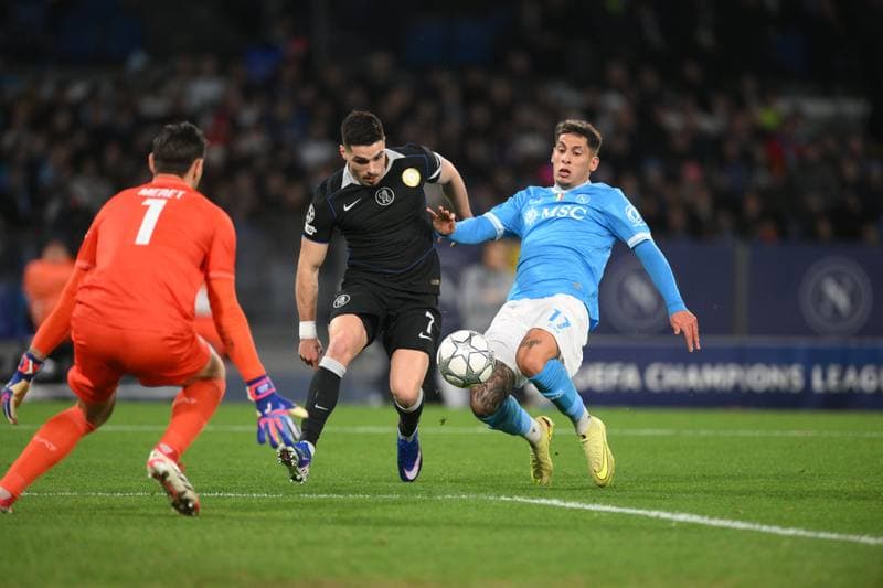 Football. UEFA Champions League. SSC Napoli - Chelsea FC. 05.11.2025
