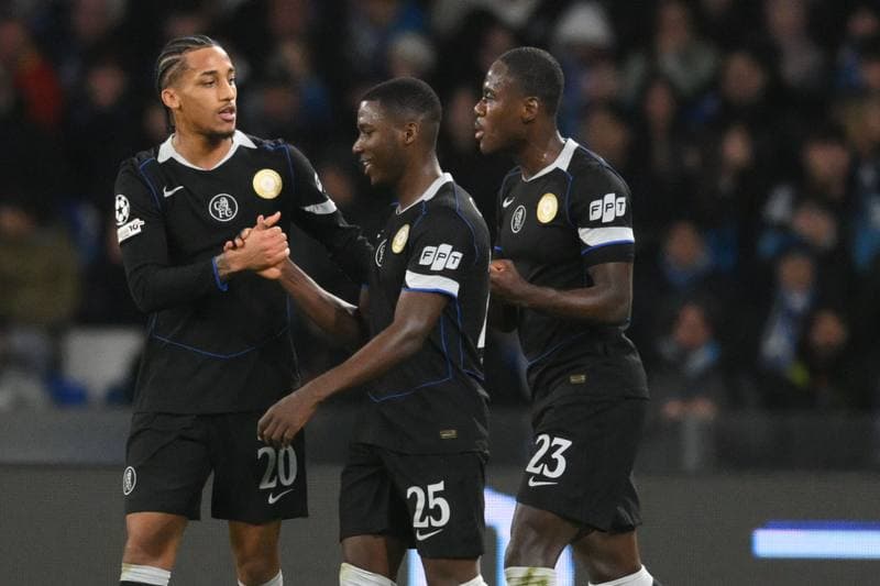 Football. UEFA Champions League. SSC Napoli - Chelsea FC. 05.11.2025
