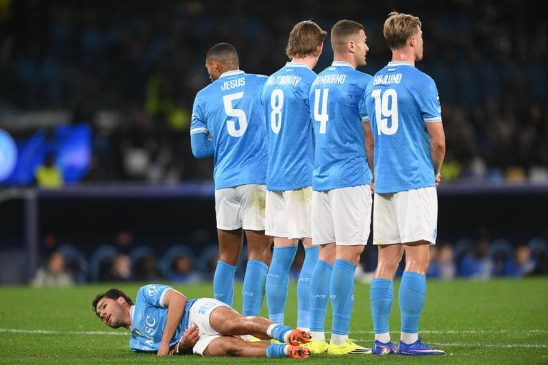 Football. UEFA Champions League. SSC Napoli - Chelsea FC. 05.11.2025