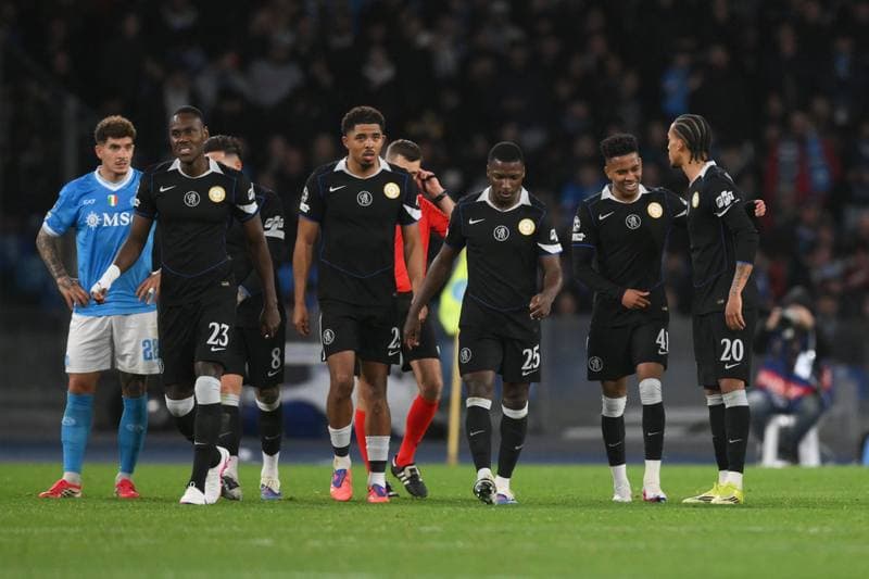 Football. UEFA Champions League. SSC Napoli - Chelsea FC. 05.11.2025