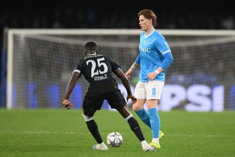 Football. UEFA Champions League. SSC Napoli - Chelsea FC. 05.11.2025