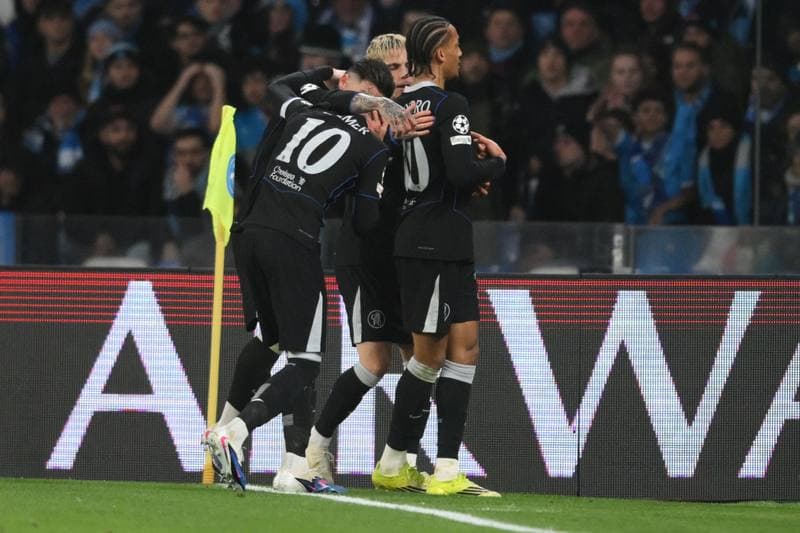 Football. UEFA Champions League. SSC Napoli - Chelsea FC. 05.11.2025