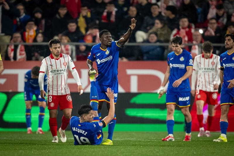 Football. La Liga. Girona FC - Getafe CF. 26.01.2026