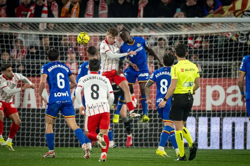 Football. La Liga. Girona FC - Getafe CF. 26.01.2026