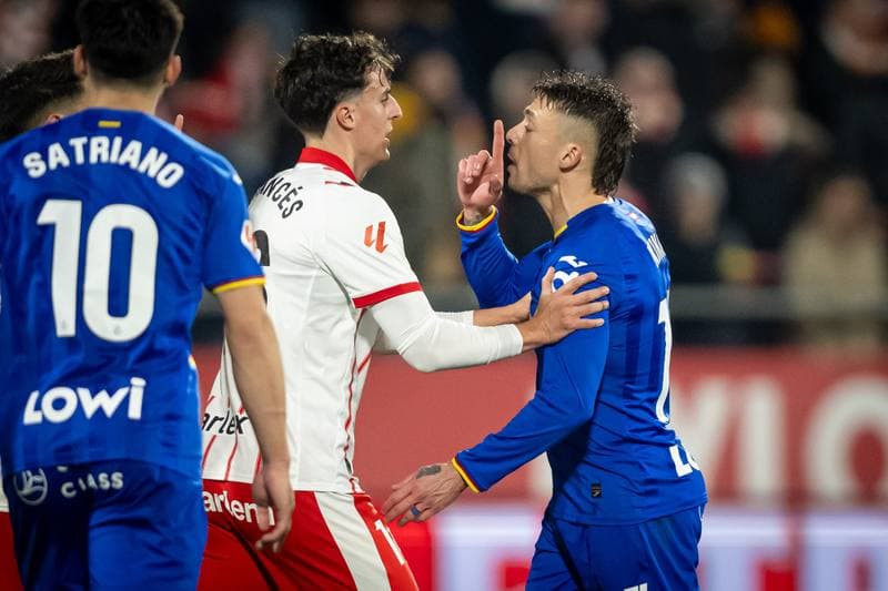 Football. La Liga. Girona FC - Getafe CF. 26.01.2026