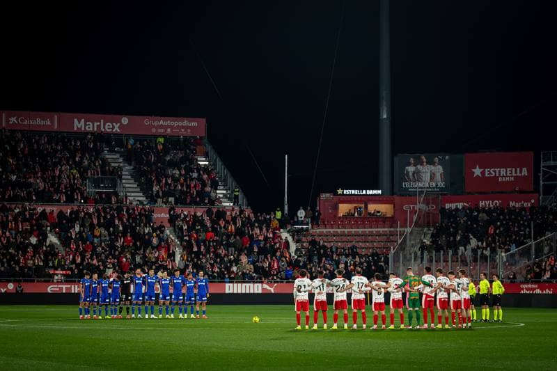 Football. La Liga. Girona FC - Getafe CF. 26.01.2026