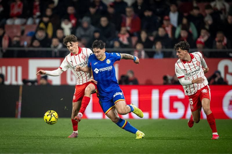 Football. La Liga. Girona FC - Getafe CF. 26.01.2026