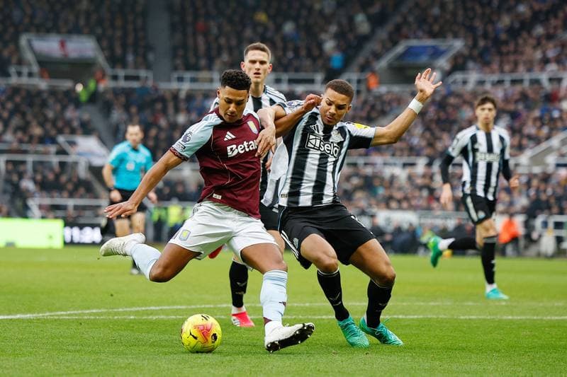 Football. Premier League. Newcastle United - Aston Villa. 25.01.2026
