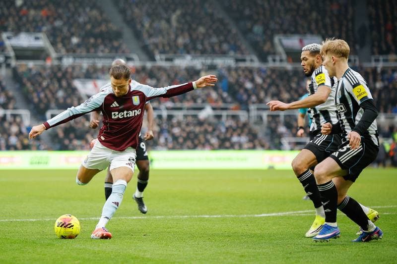Football. Premier League. Newcastle United - Aston Villa. 25.01.2026