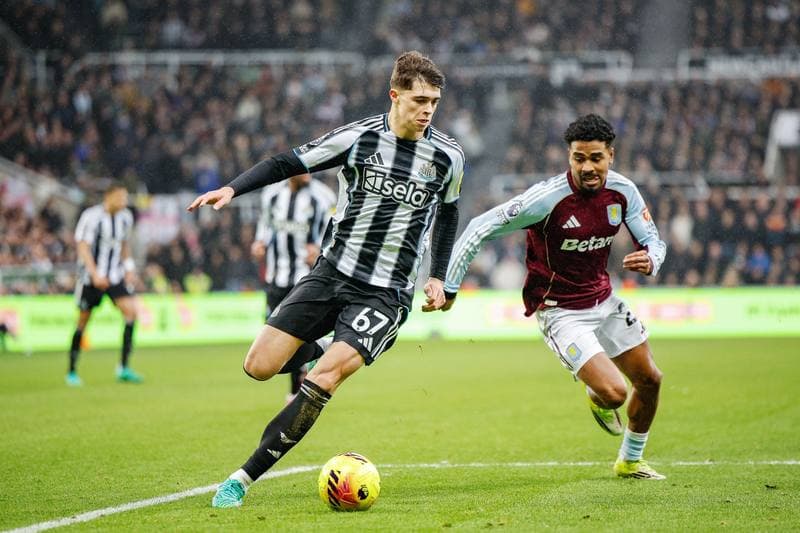 Football. Premier League. Newcastle United - Aston Villa. 25.01.2026