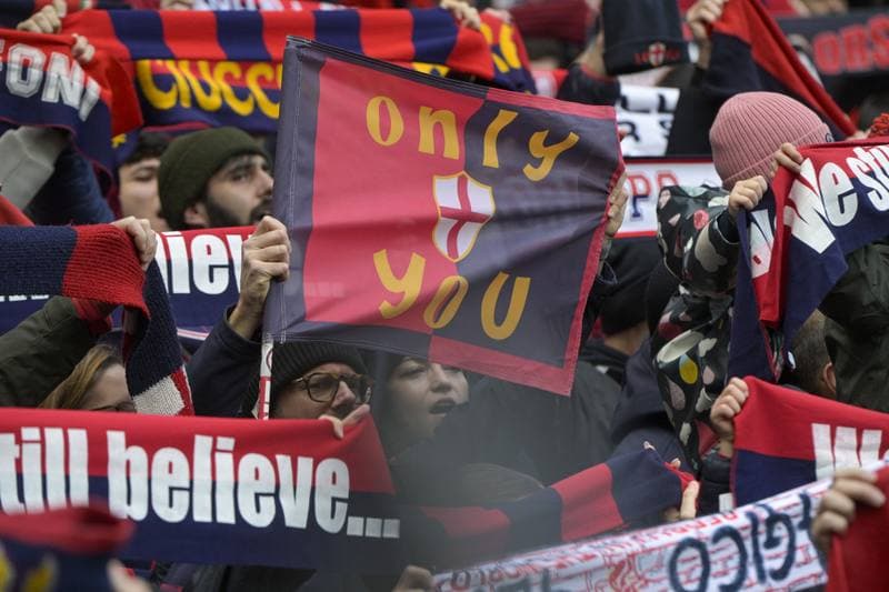 Football. Serie A. Genoa CFC - Bologna FC. 25.01.2026