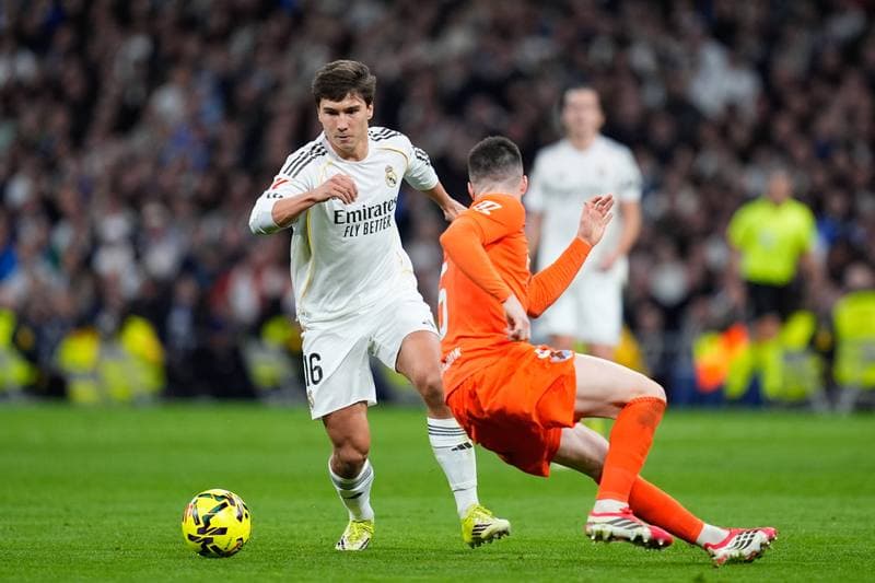 Football. La Liga. Real Madrid - Real Sociedad. 14.02.2026