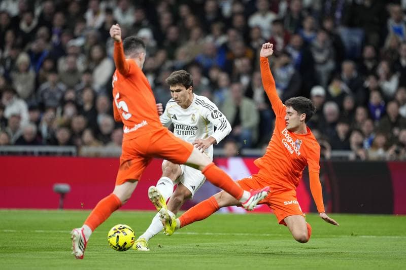 Football. La Liga. Real Madrid - Real Sociedad. 14.02.2026