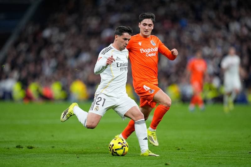 Football. La Liga. Real Madrid - Real Sociedad. 14.02.2026