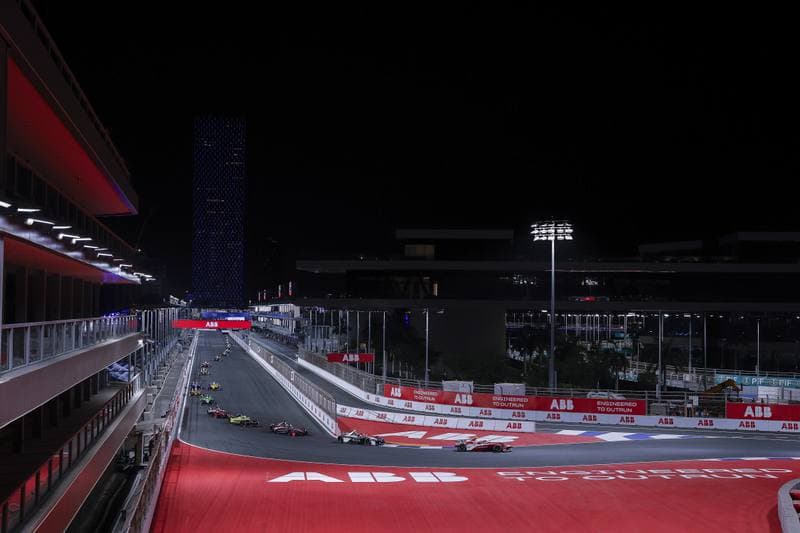 Motorsport. ABB FIA Formula E World Championship. Jeddah ePrix. 14.02.2026