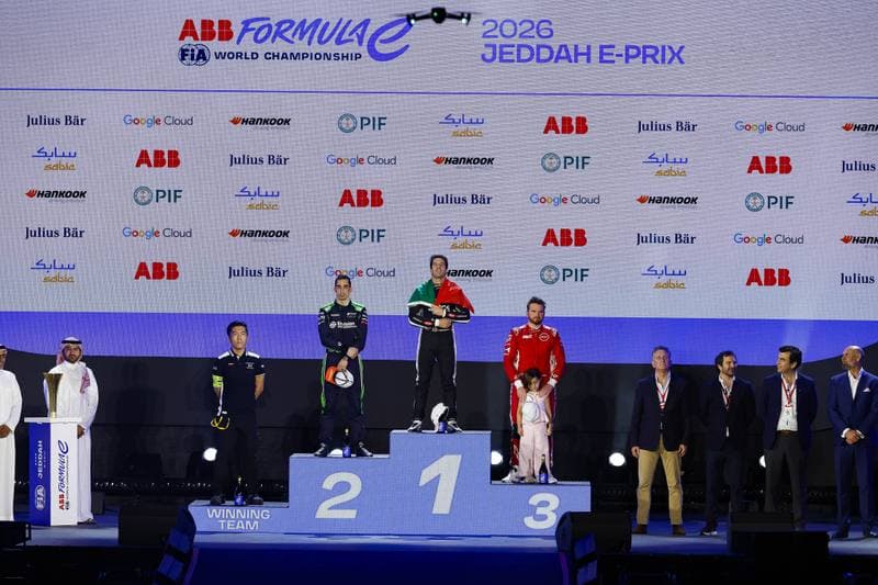 Motorsport. ABB FIA Formula E World Championship. Jeddah ePrix. 14.02.2026