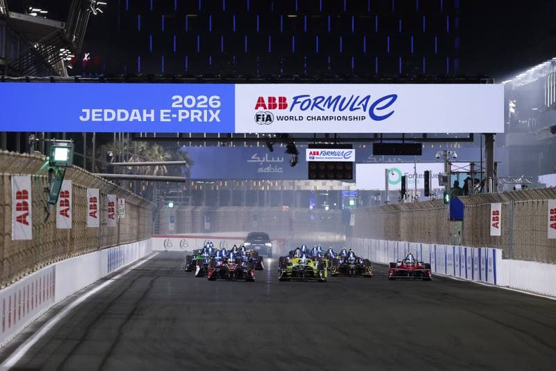 Motorsport. ABB FIA Formula E World Championship. Jeddah ePrix. 14.02.2026
