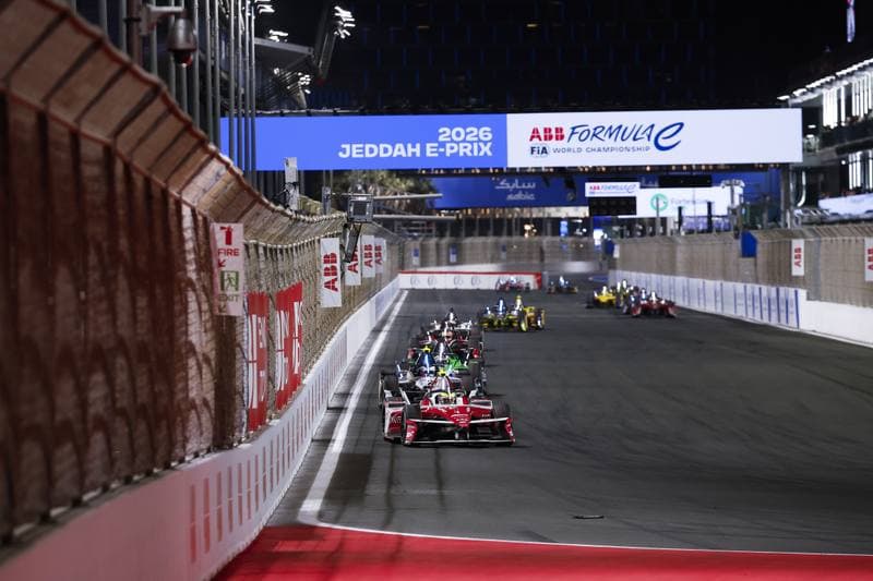 Motorsport. ABB FIA Formula E World Championship. Jeddah ePrix. 14.02.2026