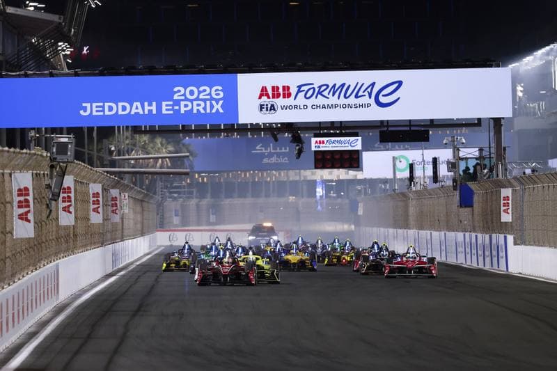 Motorsport. ABB FIA Formula E World Championship. Jeddah ePrix. 14.02.2026