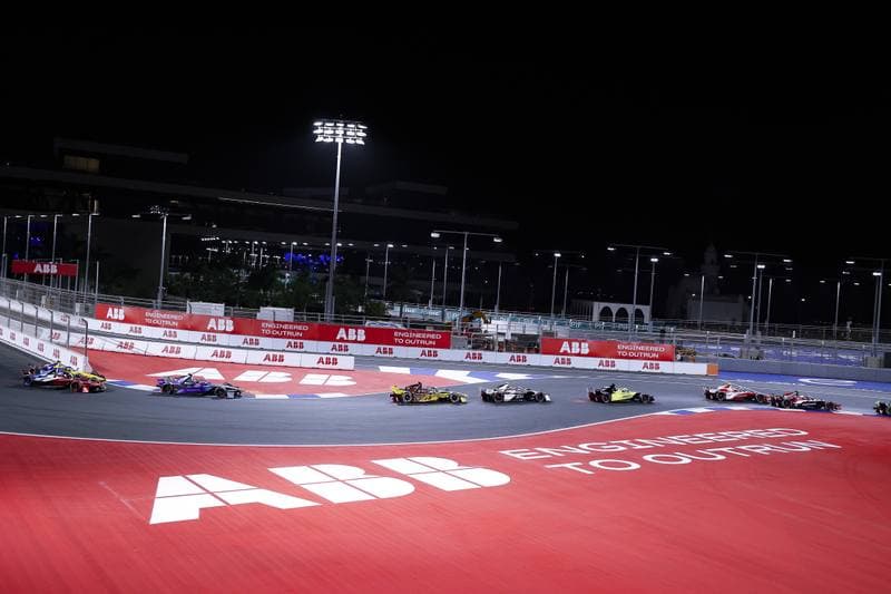 Motorsport. ABB FIA Formula E World Championship. Jeddah ePrix. 14.02.2026