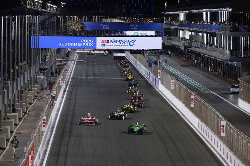 Motorsport. ABB FIA Formula E World Championship. Jeddah ePrix. 14.02.2026