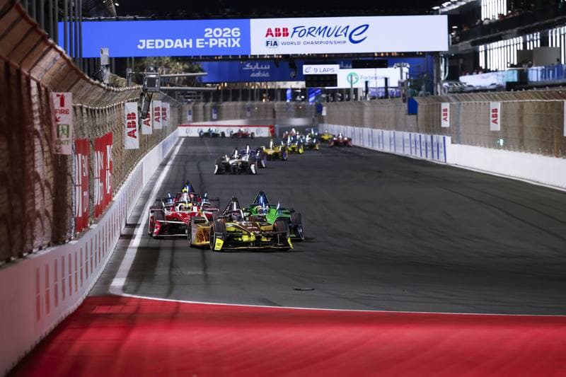 Motorsport. ABB FIA Formula E World Championship. Jeddah ePrix. 14.02.2026