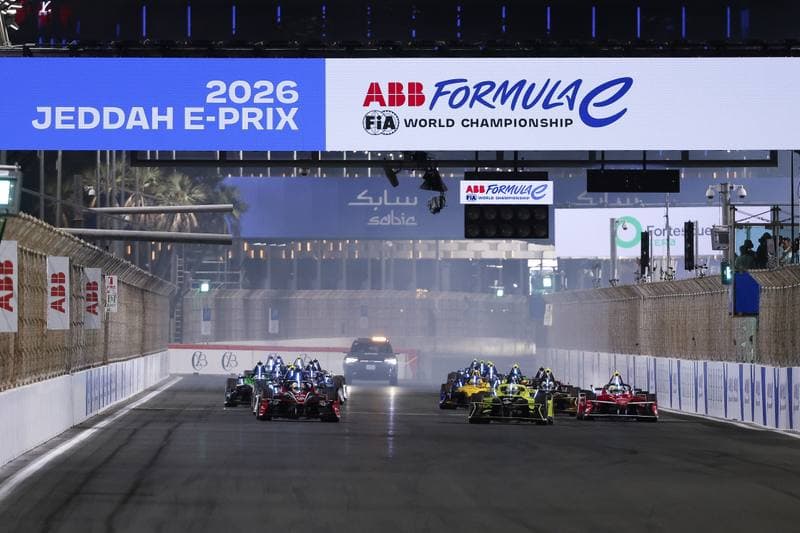 Motorsport. ABB FIA Formula E World Championship. Jeddah ePrix. 14.02.2026