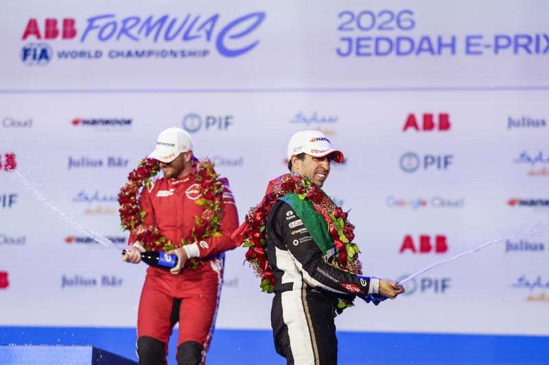 Motorsport. ABB FIA Formula E World Championship. Jeddah ePrix. 14.02.2026