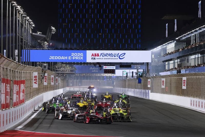 Motorsport. ABB FIA Formula E World Championship. Jeddah ePrix. 14.02.2026