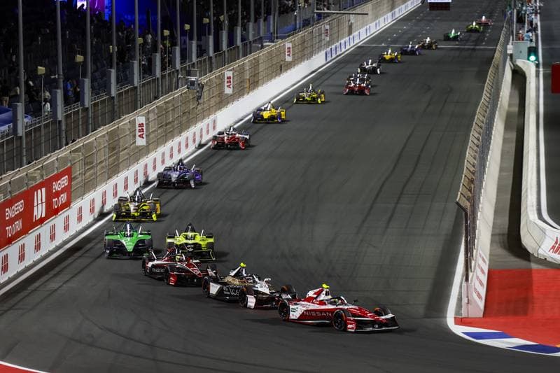 Motorsport. ABB FIA Formula E World Championship. Jeddah ePrix. 14.02.2026