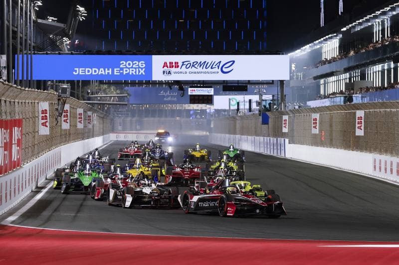 Motorsport. ABB FIA Formula E World Championship. Jeddah ePrix. 14.02.2026