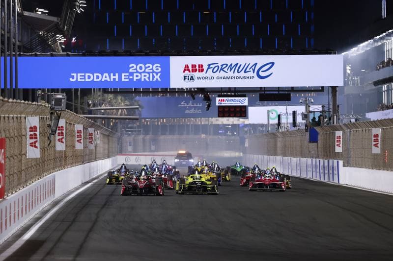 Motorsport. ABB FIA Formula E World Championship. Jeddah ePrix. 14.02.2026