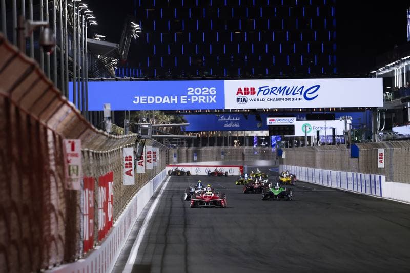 Motorsport. ABB FIA Formula E World Championship. Jeddah ePrix. 14.02.2026
