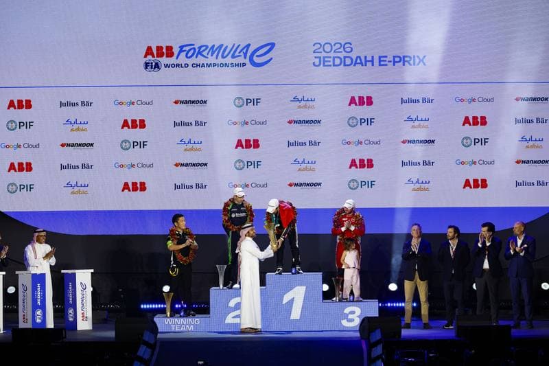 Motorsport. ABB FIA Formula E World Championship. Jeddah ePrix. 14.02.2026