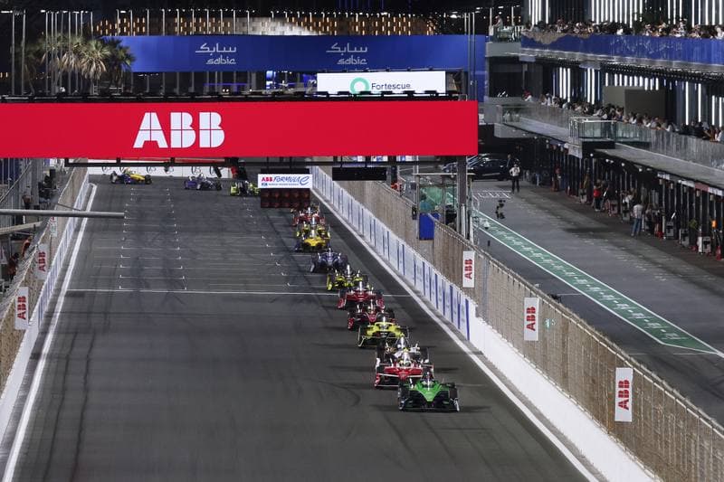 Motorsport. ABB FIA Formula E World Championship. Jeddah ePrix. 14.02.2026